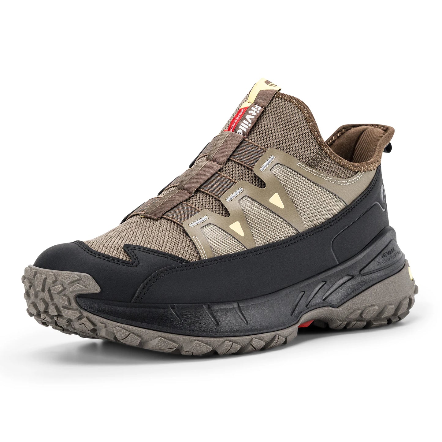 Fittington Slip-on Shoes Wide Sneakers For Men Soft Mens Running Shoe Slip Resistant Hiking Walking Shoes With Arch Spport