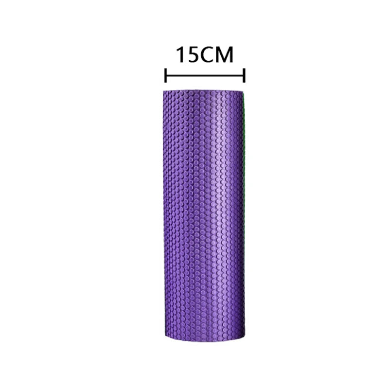 15*45cm EVA Yoga Foam Roller High Density Body Massager for Pilates Exercise Fitness Gym Relaxing Muscle Equipment Back Relief