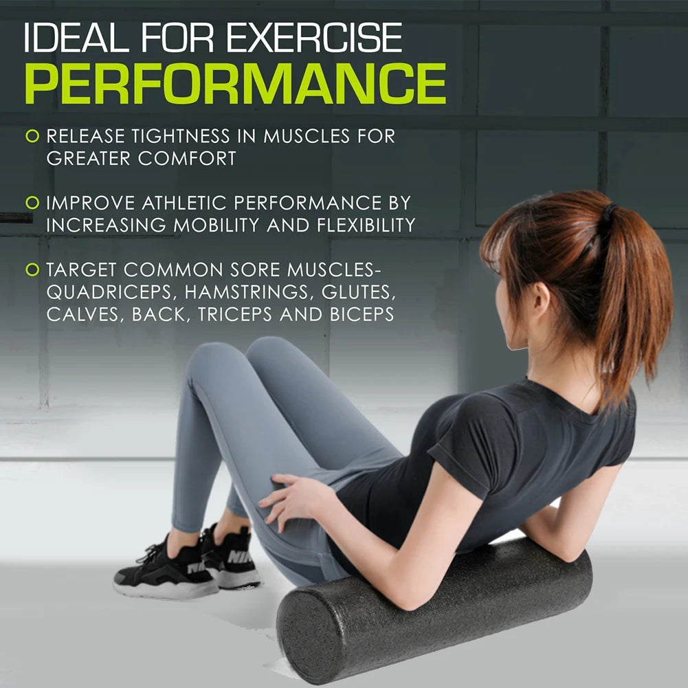 Foam Massage Rollers EPP Texture Pilates Roller Foam Rollers Muscle Roller for Deep Tissue Relief and Fitness