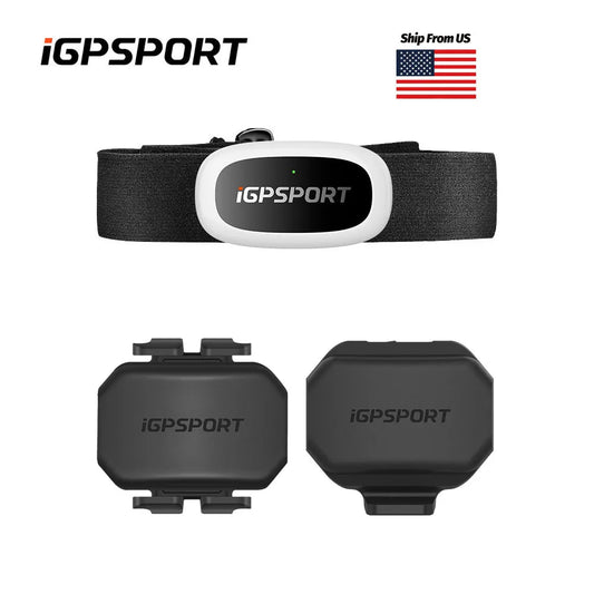 iGPSPORT HR50 Chest Heart Rate Monitor M80 Bike Mount Cadence Sensor Speed Sensor Running Sport Bluetooth ANT+