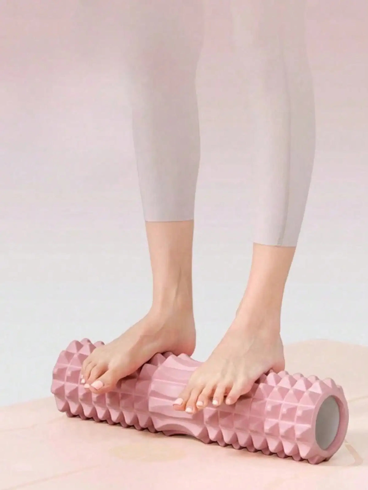 Yoga Massage Roller, For Muscle Relaxation And Flexibility Training - Textured Surface For Deep Tissue Massage, Ideal For Yoga, Pilates And Fitness, Yoga Accessories | Textured Roller | Lightweight Roller, Yoga Accessories,