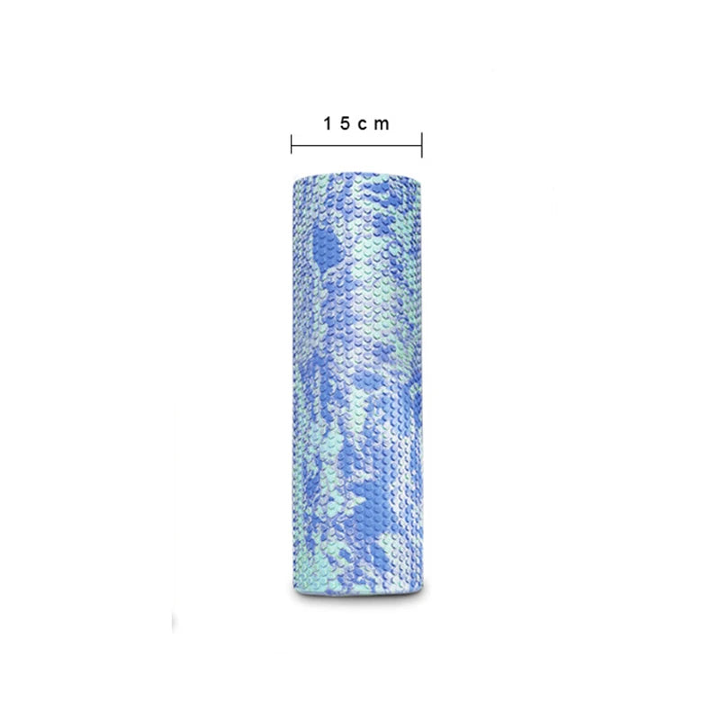 15*45cm EVA Yoga Foam Roller High Density Body Massager for Pilates Exercise Fitness Gym Relaxing Muscle Equipment Back Relief