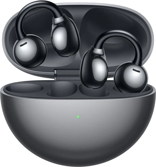 FreeClip Wireless Earbuds - Open Ear Bluetooth Earphones with Long Lasting Battery  AI Crystal Clear Sound