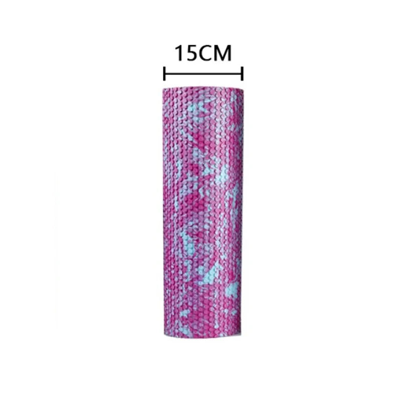 15*45cm EVA Yoga Foam Roller High Density Body Massager for Pilates Exercise Fitness Gym Relaxing Muscle Equipment Back Relief