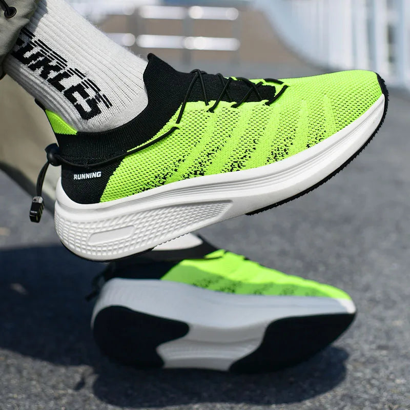 Man Shoes Fashion Casual Sneaker Breathable Mesh Running Shoes Tennis Large Size Male Sneakers Official-website Designer Shoes