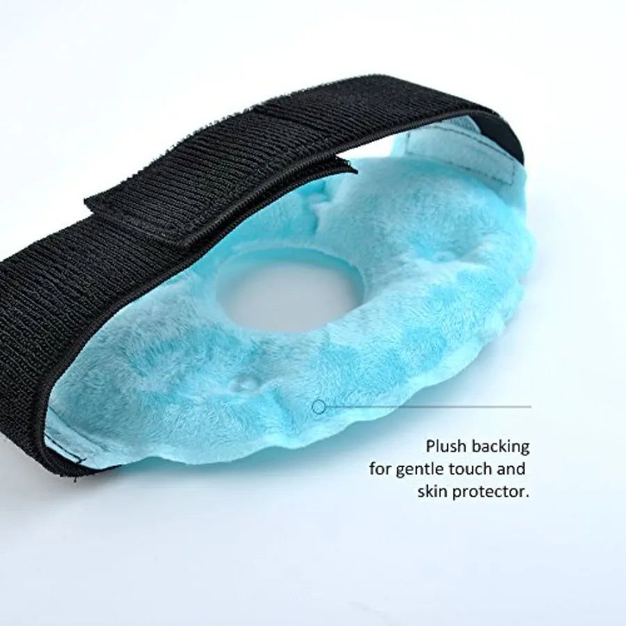 Cooling Knee Brace for Women Men Girls Boys Adjustable, Ice Pack for Knee Injuries, Reusable Hot Cold Therapy Knee Wrap for Joi