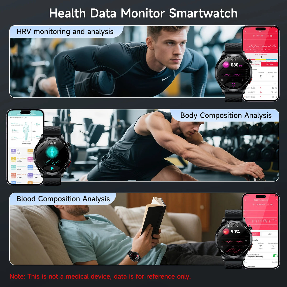 Marsyu ECG+PPG Health Diagnosis Smart watch Men Women sapphire Clock Uric Acid Lipid BP Heart rate Tracker Sports Smart Watch