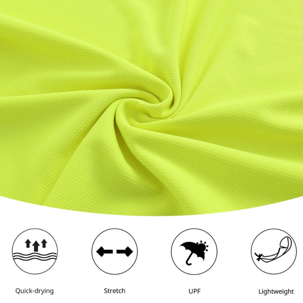 5 Pack Mens Active Athletic T-Shirts Set Long Sleeve UPF 50+ Sun Protective Quick Dry Hoodies Workout Shirt