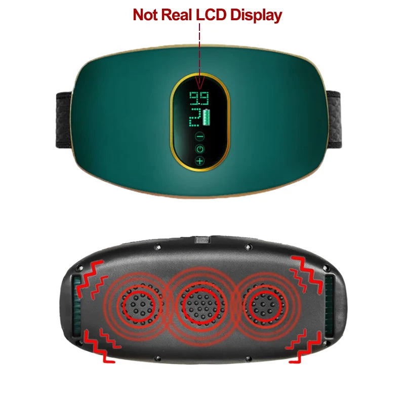 Rechargeable Waist Belt Waist Fitness Massager Weight Loss and Body Shaping Instrument Constipation Relief