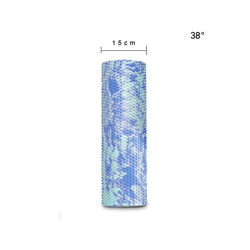 15*45cm EVA Yoga Foam Roller High Density Body Massager for Pilates Exercise Fitness Gym Relaxing Muscle Equipment Back Relief