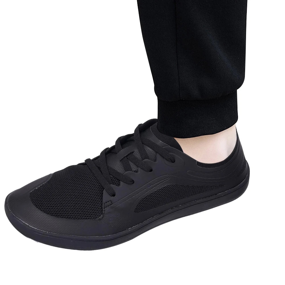 Unisex Wide Barefoot Shoes Breathable Wide Toe Cross Trainer Minimalist Walking Shoes Lightweight Trekking Shoes for Men Women