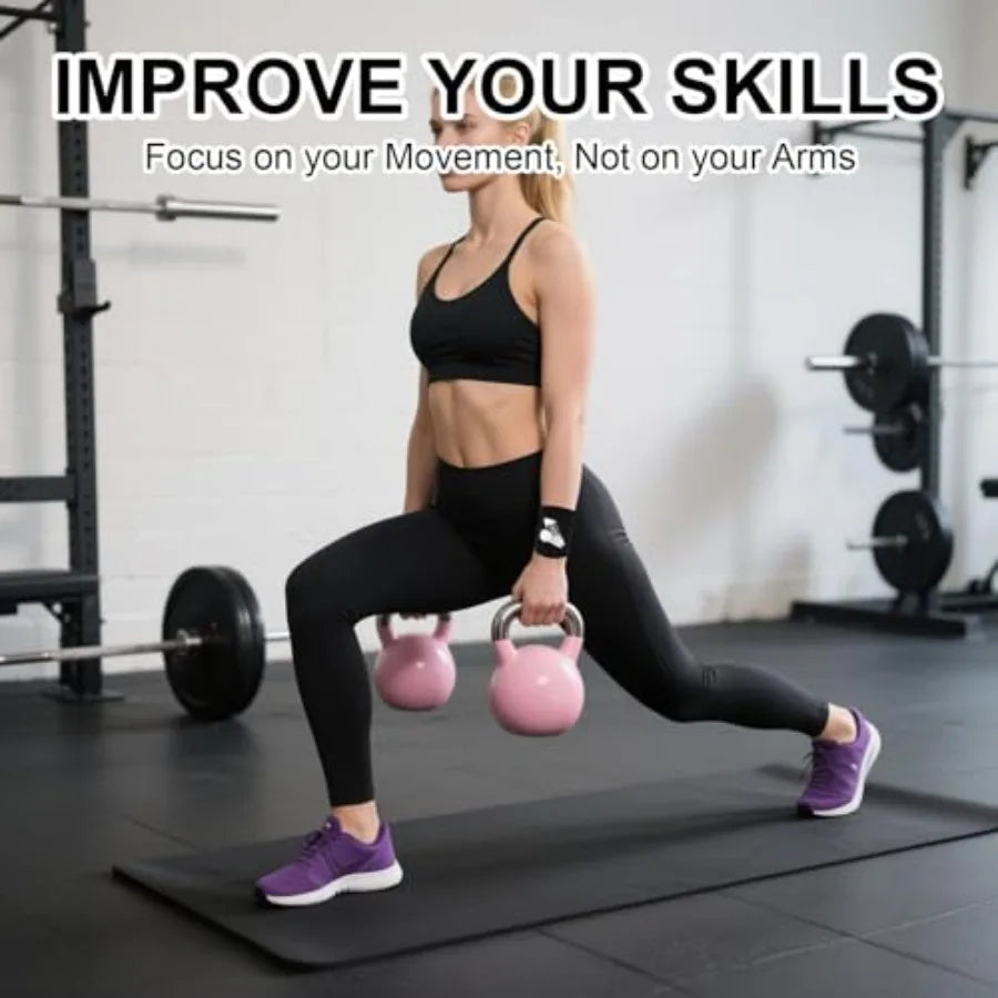 Kettlebell Wrist Guards,Weighted Wristbands with Insert port, Shock-Absorbing Sleeve Protector for Athletes.