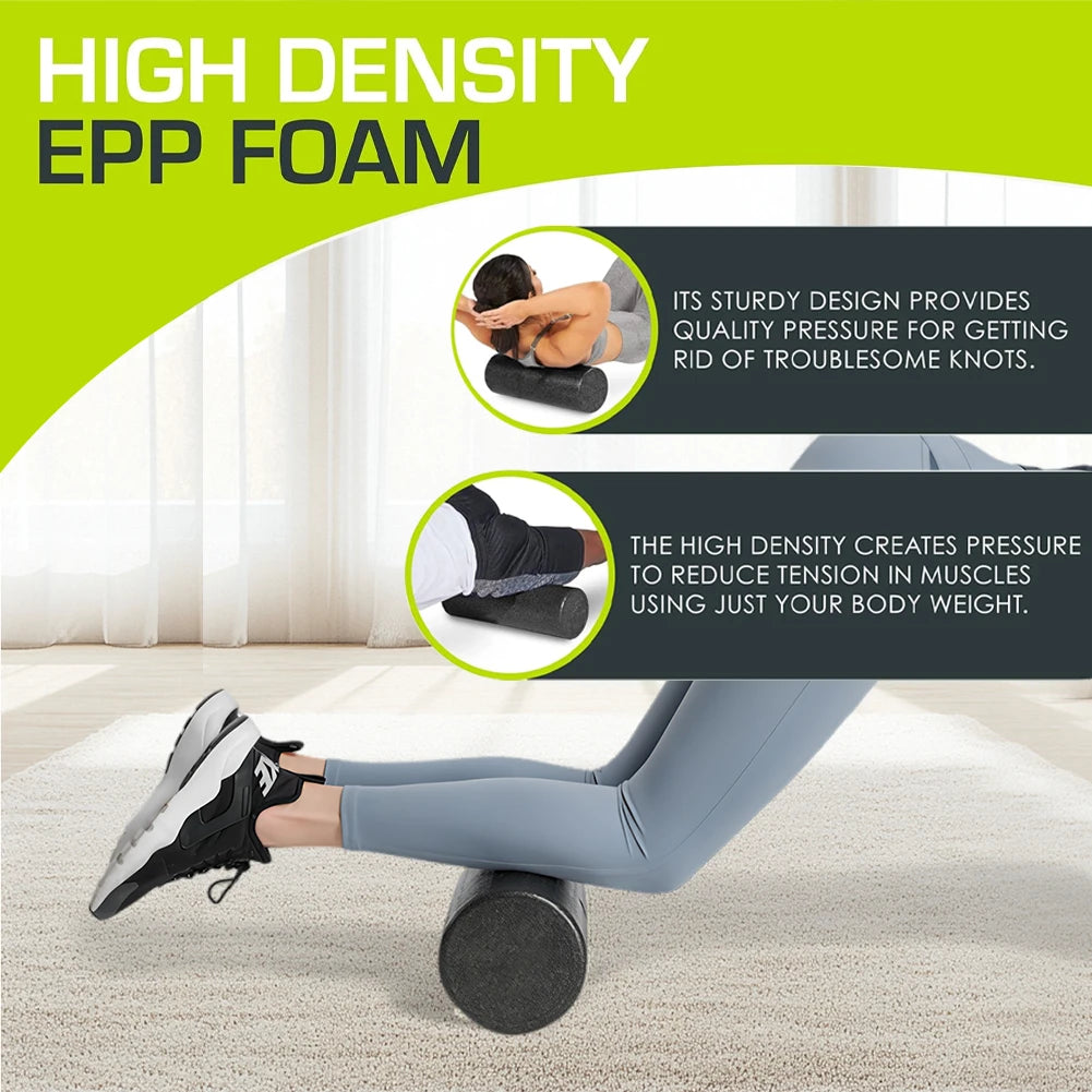 Foam Massage Rollers EPP Texture Pilates Roller Foam Rollers Muscle Roller for Deep Tissue Relief and Fitness