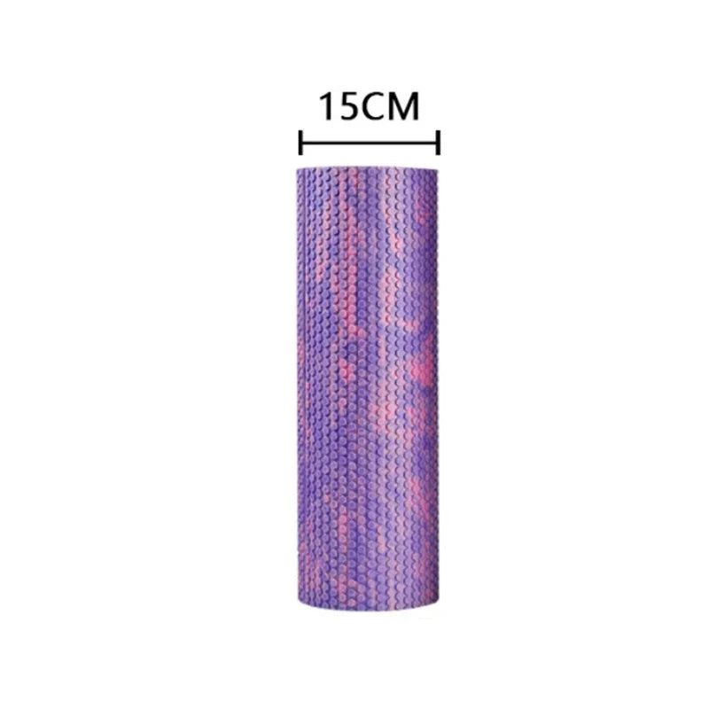 15*45cm EVA Yoga Foam Roller High Density Body Massager for Pilates Exercise Fitness Gym Relaxing Muscle Equipment Back Relief