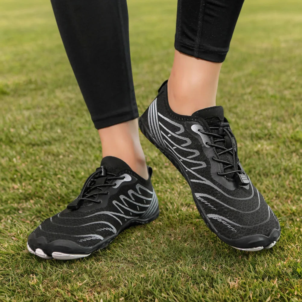Grounding Shoes with Copper Grounded Footwear Non Slip Breathable Aqua Shoes Flexible Lightweight Barefoot Shoes Unisex