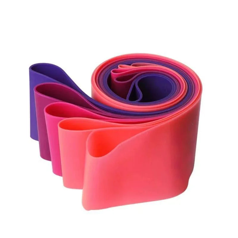 Home Workout 5 Weight Levels TPE Thickened Resistance Loop Bands Elastic Exercise Bands Pilates Strength Yoga Training Equipment