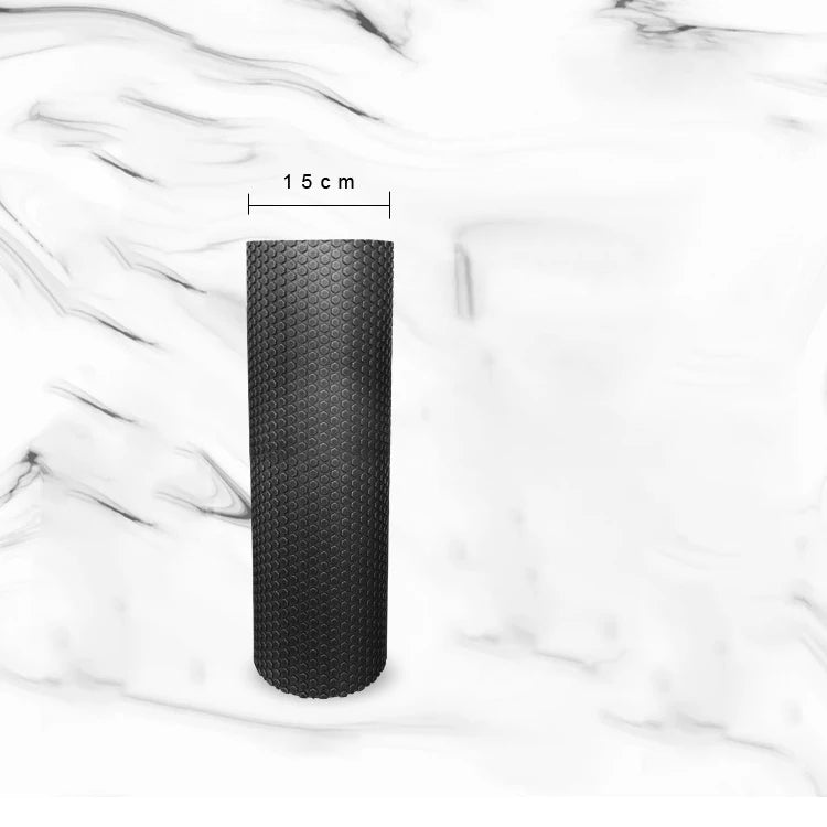 15*45cm EVA Yoga Foam Roller High Density Body Massager for Pilates Exercise Fitness Gym Relaxing Muscle Equipment Back Relief