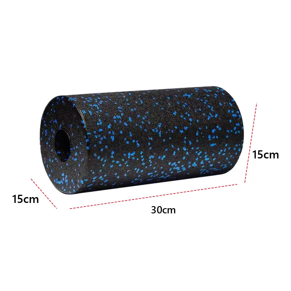 Foam Roller Exercise Roller Portable Muscle Roller High Density EPP Hollow Massage Roller Multi-Function for Yoga Pilates